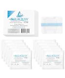 Lite Stop Bleeding Bandage - Calcium Alginate Wound Dressing (2-inch Square Box of 10) | First Aid Hemostatic Gauze for Effective Blood Clotting - Buy Online on GoSupps.com