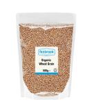 500g Organic Wheat Grain | Certified by Fenbrook Organic - Buy Online on GoSupps.com