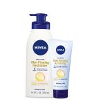 NIVEA Skin Firming Body Lotion Variety Pack - Hydrating 16.9 Fl Oz Lotion & Firming 6.7 Oz Gel Cream - Buy Online on GoSupps.com