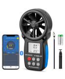 Infurider Windminder YF-866B Bluetooth Digital Anemometer - Accurate Air Flow Speed Measurement & Thermometer with Backlight - Buy Online on GoSupps.com