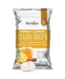 Herbion Naturals Cough Drops with Natural Honey Lemon Flavor, Dietary Supplement, for Adults and Children Over 6 Years, 25 Drops - Buy Online on GoSupps.com