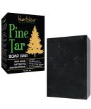 Herblov All Natural Pine Tar Soap Bar 4oz Antibacterial Antiseptic Anti Acne Eczema Psoriasis Itch Relief Face & Body Wash Cleanser – Pure Goat’s Milk Soap with Oatmeal, Charcoal, Essential Oils - Buy Online on GoSupps.com