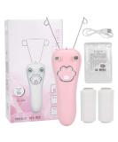 Buy Women's Electric Face Threading Epilator - Hair Remover Razors with Cotton Thread & USB Cable - Precision Hair Removal Tool in Pink - Buy Online on GoSupps.com