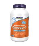 Now Foods Molecularly Distilled Omega-3 200 Fish Softgels - Buy Online on GoSupps.com