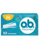 OB ProComfort Regular Tampons - Non-applicator, Pack of 1 - Buy Online on GoSupps.com