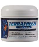 Terrafreeze Extra Strength Pain Relief Cream with Arnica & Emu Oil Effective Joint & Muscle Recovery for Back Neck & Shoulder Pain | Shop Worldwide - Buy Online on GoSupps.com