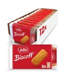 Lotus Biscoff Cookies Caramelized Biscuit Cookies 144 Cookies (12 Sleeves of 6 Two-Packs) Vegan 3.28 Ounce (Pack of 12) Double Wrapped Cookies 3.28 Ounce (Pack of 12) - Buy Online on GoSupps.com