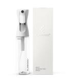 FLAIROSOL - The Original, Spray Bottle for Hair, Plants & More, Continuous Mister, Ultra Fine Water Mist. Trusted by Professional Salons & Barbers. 10 oz, Clear Bottle, Black Print Clear Bottle - Black Print - Buy Online on GoSupps.com