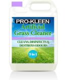 Pro-Kleen Artificial Grass Cleaner - Perfect for Homes with Dogs - Cleans and Deodorises Astro Turf Leaves a Lavender Fragrance - 5 Litre Super Concentrate: Makes 15 Litres Purple - Buy Online on GoSupps.com