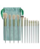 Shop DuringCo 13-Piece Professional Makeup Brush Set - Premium Foundation Concealer Eyeshadow & Blush Kit with Portable Storage Bag - International Shipping Available - Buy Online on GoSupps.com