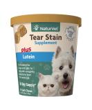 NaturVet Tear Stain for Dogs & Cats Plus Lutein 70 Soft Chews 5.4 oz (154 g) - Buy Online on GoSupps.com
