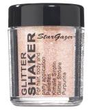 Stargazer Pastel Glitter Shaker Apricot. Cosmetic glitter powder for use on the eyes lips face body hair and nails. - Buy Online on GoSupps.com