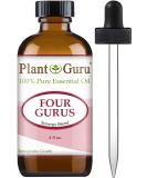 Four Gurus Essential Oil Blend 4 oz - 100% Pure Therapeutic Grade Clove Cinnamon Lemon Rosemary Eucalyptus for Aromatherapy & Immune Support - International Shipping Available - Buy Online on GoSupps.com