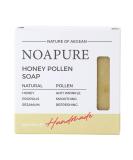NOA PURE Natural Honey Pollen Bar Soap - Vegan Cold Pressed Moisturizing Soap with Essential Oils for Face Hand & Body - All Natural Ingredients - Buy Online on GoSupps.com