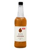 Simply Sugar Free Cinnamon Syrup - Vegan, Nut-Free, Low Calorie Flavouring for Coffee, Cocktails & Baking (1 Litre) - Buy Online on GoSupps.com