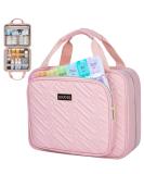 Leudes Travel Pill Bottle Organizer - Large Pink Medicine Storage Case for Home & On-the-Go - Perfect for Pills, Vitamins & Supplements for Women and Men - Buy Online on GoSupps.com