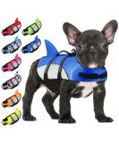 Alagirls Dog Life Jacket | Adjustable Shark-Print Safety Vest for Pets | Ripstop Design for Ultimate Safety - Buy Online on GoSupps.com