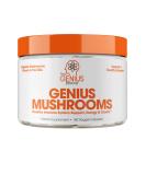 Genius Mushroom Nootropic Brain Supplement - Lions Mane, Cordyceps, Reishi - Natural Energy & Memory Support - 180 Veggie Pills - Buy Online on GoSupps.com