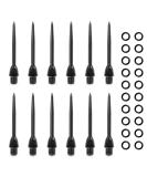 12 Packs CyeeLife Steel Dart Tips with Rubber O Rings - Converter Points Adapter for Normal Darts - Buy Online on GoSupps.com