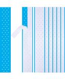 8 Pieces Lace Front Wig Tape Double-Sided Waterproof Lace Wigs Tape Adhesive Tape for Wigs Toupees Hair Pieces and Hair Extension - Buy Online on GoSupps.com