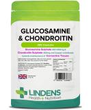 Lindens Glucosamine & Chondroitin + Copper 500/400 Capsules - 365 Pack | UK Manufacturer | 500mg Glucosamine & 400mg Chondroitin | Letterbox Friendly - Buy Online on GoSupps.com