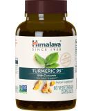 Himalaya Turmeric 95 with Curcumin for Healthy Joint Support and Optimum Flexibility & Mobility  600 mg  60 Capsules  2 Month Supply - Buy Online on GoSupps.com