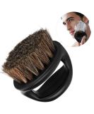 Boar Fur Shaving Brush for Men - Premium Beard & Mustache Trimming Tool | Black Hair & Handle - Buy Online on GoSupps.com
