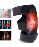 Knee Massager with Heat & Vibration | Pain Relief Knee Brace for Arthritis & Injury Recovery | Heated Knee Wrap for Joint Health - Buy Online on GoSupps.com