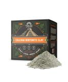 Vulsa Bentonite Clay Powder - Food Grade Calcium Bentonite for Acne Mask, Detox, Hair, Mud Bath - Organic & Healing Green Clay - Edible for Internal/External Use - Buy Online on GoSupps.com
