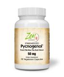 Pycnogenol 50mg - French Maritime Pine Bark Extract 30-Vegcaps | Antioxidant & Inflammation Support | Non-GMO, Gluten & Soy Free - Buy Online on GoSupps.com