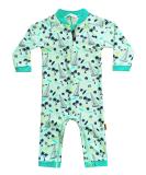weVSwe Baby Toddler Boy Swimsuit UPF 50+ Sun Protection Rash Guard with Crotch Zipper | 0-3 Years | Surfboard Design - Buy Online on GoSupps.com