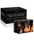 VALITIC Charcoal Kojic Acid Turmeric Black Soap Bar - Dark Spot Remover for Face & Body - 2 Pack | International Shipping - Buy Online on GoSupps.com
