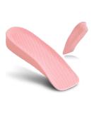 JADE KIT Height Increase Insoles for Women - 0.6IN Pink Orthopedic Gel Cushions for Arch Support & Heel Lift - Size 8-10 - Buy Online on GoSupps.com