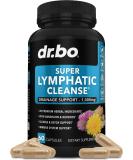 Lymphatic Drainage Supplements - Herbal Cleanse Pills with Echinacea Ginger & More for Lymph Node Detox | International Shipping - Buy Online on GoSupps.com