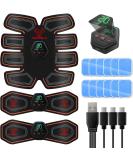 Buy Tactical X Abs Stimulator - Military Grade MHD TENS Device for Easy Abs Muscle Stimulation | Ideal Home Gym Equipment | Unisex - Buy Online on GoSupps.com