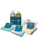 Baar Castor Oil Packs Kit - Heating Pad & Hexane-Free Palma Christi Oil - Reusable Wool Flannel Cloth - Disposable Packs - Buy Online on GoSupps.com