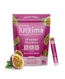 Ultima Replenisher Passionfruit Electrolyte Drink Mix 20 Keto-Friendly Stickpacks with 6 Electrolytes & Trace Minerals Non-GMO Sugar-Free Hydration Packets - Buy Online on GoSupps.com