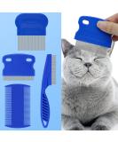FUYIHGL 4Pcs Flea Comb for Cats Dogs | 4 Styles of Comb Included Cat Dog Flea Lice Comb That Kills Fleas | with Smooth Teeth Pet Flea Brush for Flea Treatment | Ideal for Cats Dogs Kitten Puppies 1 - Buy Online on GoSupps.com