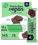 Multipower Vegan Protein Layer Brownie Bar - 24% Protein Low-Calorie Fitness Snack - 15 x 55g Vegan Protein Bar - Buy Online on GoSupps.com