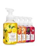 Bath and Body Works Fall 2020 - Set of 5 Foaming Hand Soaps: Kitchen Lemon, Peach Bellini, Warm Vanilla Sugar, Black Cherry Merlot, Japanese Cherry Blossom - Buy Online on GoSupps.com