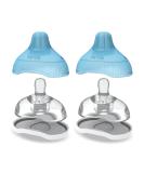 Kiinde Twist Active Latch Nipples - Medium Flow (2 Pack) | Seamless Bottle to Breast Transition | Helps Relieve Colic | One Size - Buy Online on GoSupps.com