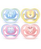Philips Avent Ultra Air Freeflow Pacifier - Deco Version for 0-6 Months | Mixed Ultra Air Flow Soothie - Shop Internationally! - Buy Online on GoSupps.com