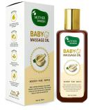 Mother Sparsh Ayurvedic Baby Massage Oil  18 Herbal extracts and Oils - Lajjalu  tagar  Almond & Avocado Oil  100ml - Buy Online on GoSupps.com