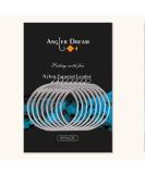 ANGLER DREAM 8 Pack Welded Tapered Fly Fishing Leader with Loop - 9ft Nylon Leaders in 0/1/2/3/4/5/6/7X 4x WLDLFL - Buy Online on GoSupps.com