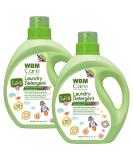 WBM Care Liquid Baby Laundry Detergent - 100 Loads 68 OZ | Eco-Friendly & Gentle for Babies - International Shipping Available - Buy Online on GoSupps.com