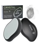 Buy G.Liane Crystal Hair Wheeler - Nano Hair Remover for Silky Smooth Skin | Gentle Epilator in Matt Black - Worldwide Shipping - Buy Online on GoSupps.com
