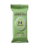 Natural Dog Company Aloe Vera Grooming Wipes - Cleanses, Soothes, Deodorizes - 50 Biodegradable Fragranced Wipes - Buy Online on GoSupps.com