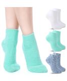 Buy Tarpop Aloe Socks - Moisturizing Spa Socks for Dry Cracked Feet | Infused Gel Fuzzy Socks Gift for Christmas | Softening Lotion Socks for Men & Women - Buy Online on GoSupps.com