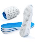 XINIFOOT 3 Pairs Breathable Shock Absorption Insoles for Men & Women | Soft Running Shoe Pads Replacement | Fit Sizes Men 9-10.5 / Women 11-12.5 - Blue - Buy Online on GoSupps.com