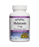 Natural Factors Stress-Relax Melatonin 5mg â€“ 180 Chewable Tablets for Sleep Support - Buy Online on GoSupps.com